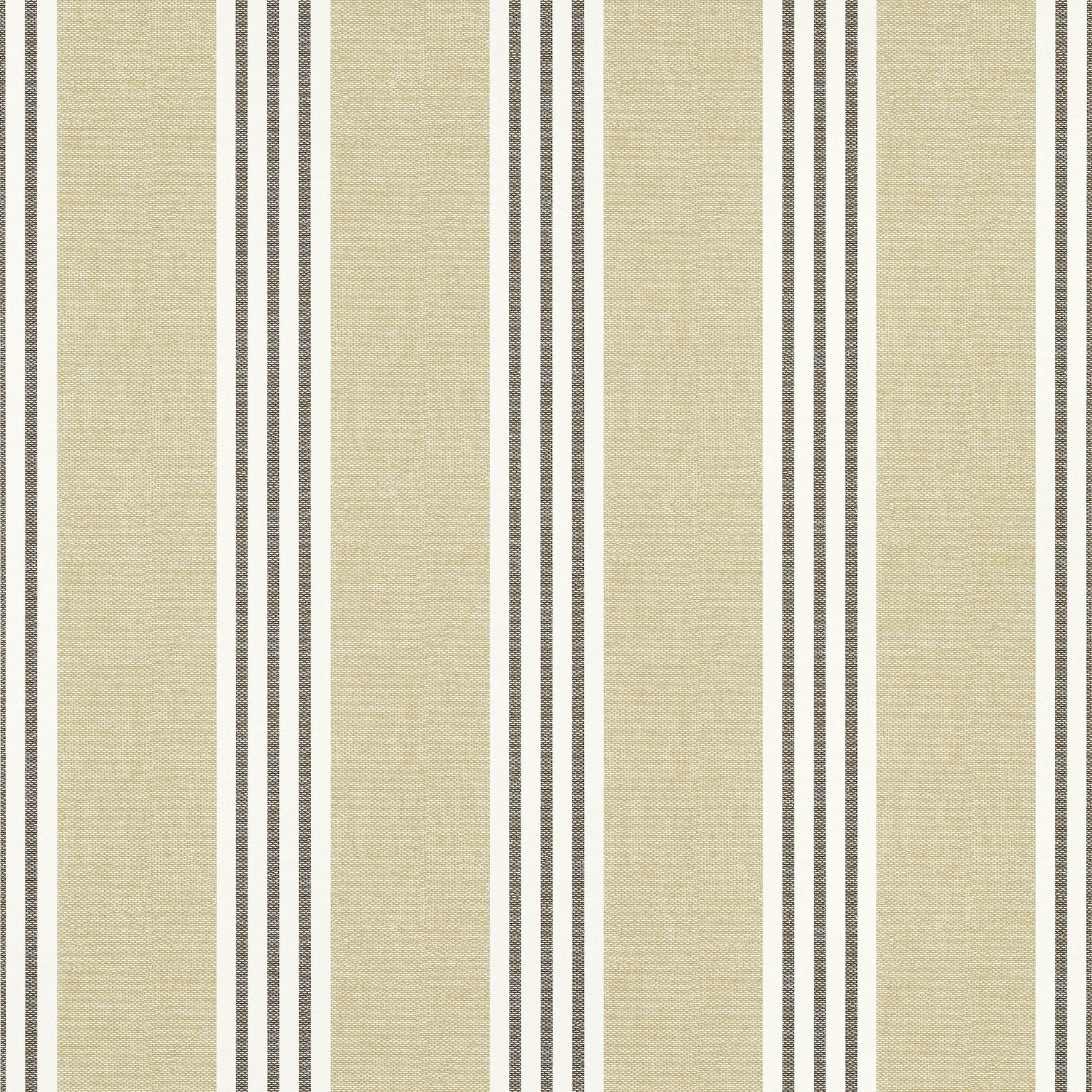 Canvas Stripe wallpaper in black color - pattern number T13358 - by Thibaut in the Pavilion collection