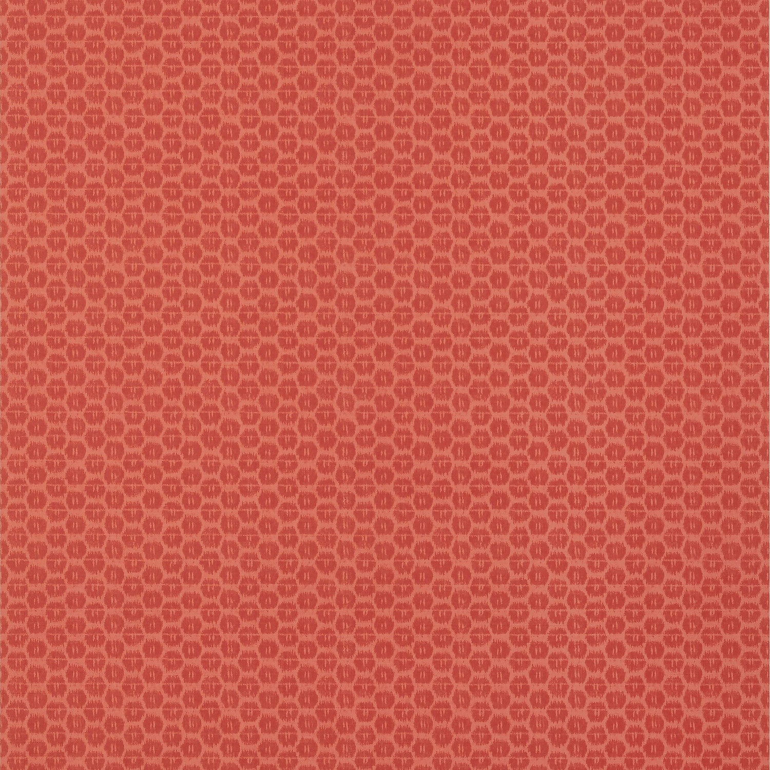 Akari wallpaper in coral color - pattern number T13394 - by Thibaut in the Pavilion collection
