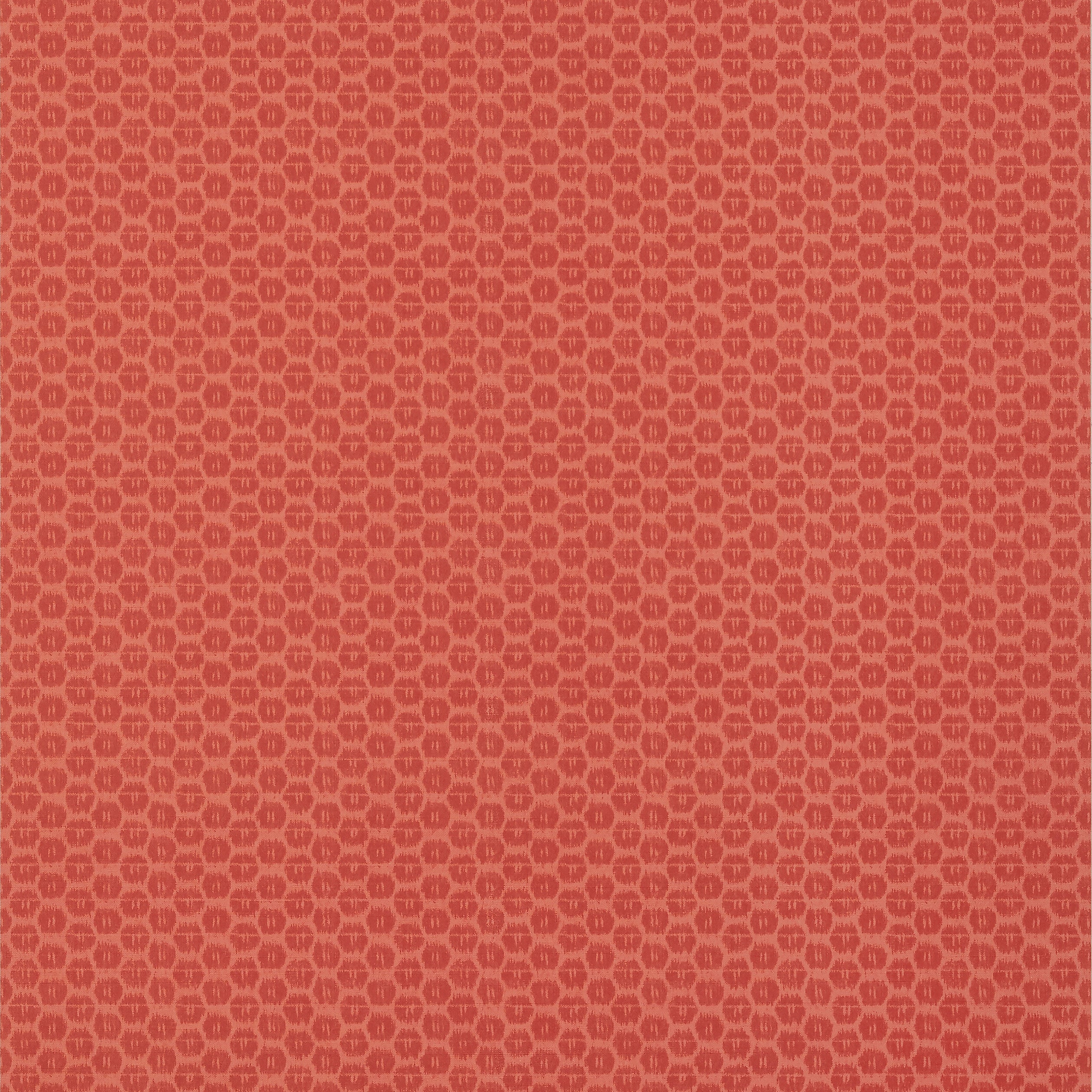 Akari wallpaper in coral color - pattern number T13394 - by Thibaut in the Pavilion collection