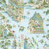 Grand Palace wallpaper in spa blue color - pattern number T13615 - by Thibaut in the Grand Palace collection
