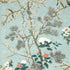 Katsura fabric in mist color - pattern number T13625 - by Thibaut in the Grand Palace collection