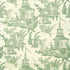 Empress Court wallpaper in green color - pattern number T13650 - by Thibaut in the Grand Palace collection