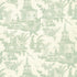 Empress Court wallpaper in mist color - pattern number T13651 - by Thibaut in the Grand Palace collection