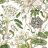 Hill Garden wallpaper in white and green color - pattern number T13656 - by Thibaut in the Grand Palace collection