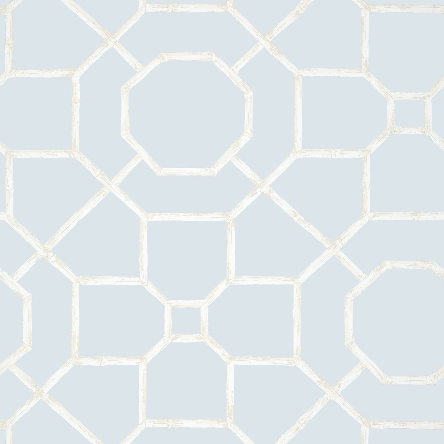 Arbor wallpaper in spa blue color - pattern number T13670 - by Thibaut in the Grand Palace collection