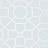 Arbor wallpaper in spa blue color - pattern number T13670 - by Thibaut in the Grand Palace collection