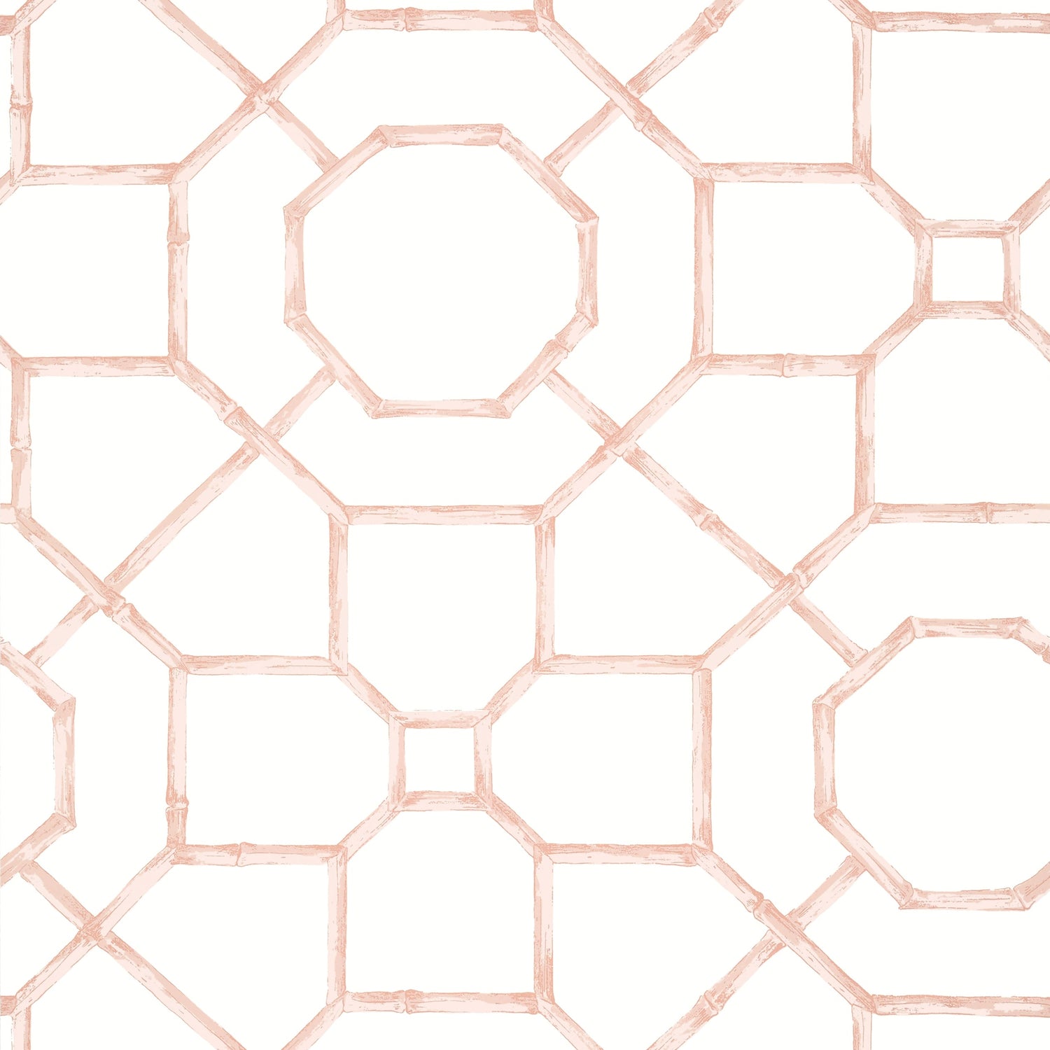 Arbor wallpaper in blush color - pattern number T13676 - by Thibaut in the Grand Palace collection