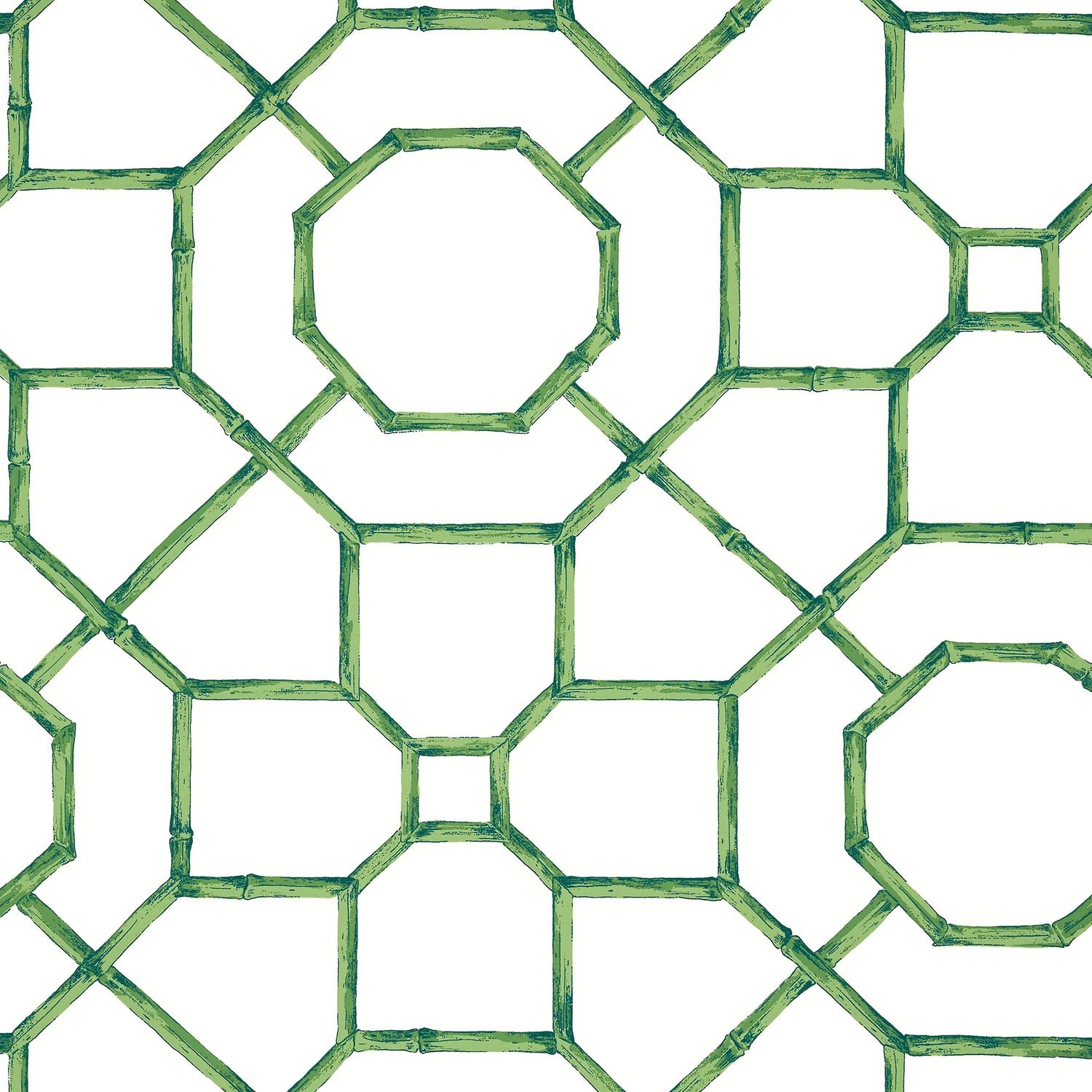 Arbor wallpaper in emerald color - pattern number T13677 - by Thibaut in the Grand Palace collection