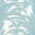 Queen Palm fabric in spa blue color - pattern number T13909 - by Thibaut in the Palm Grove collection