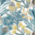 Protea fabric in blue color - pattern number T13922 - by Thibaut in the Palm Grove collection
