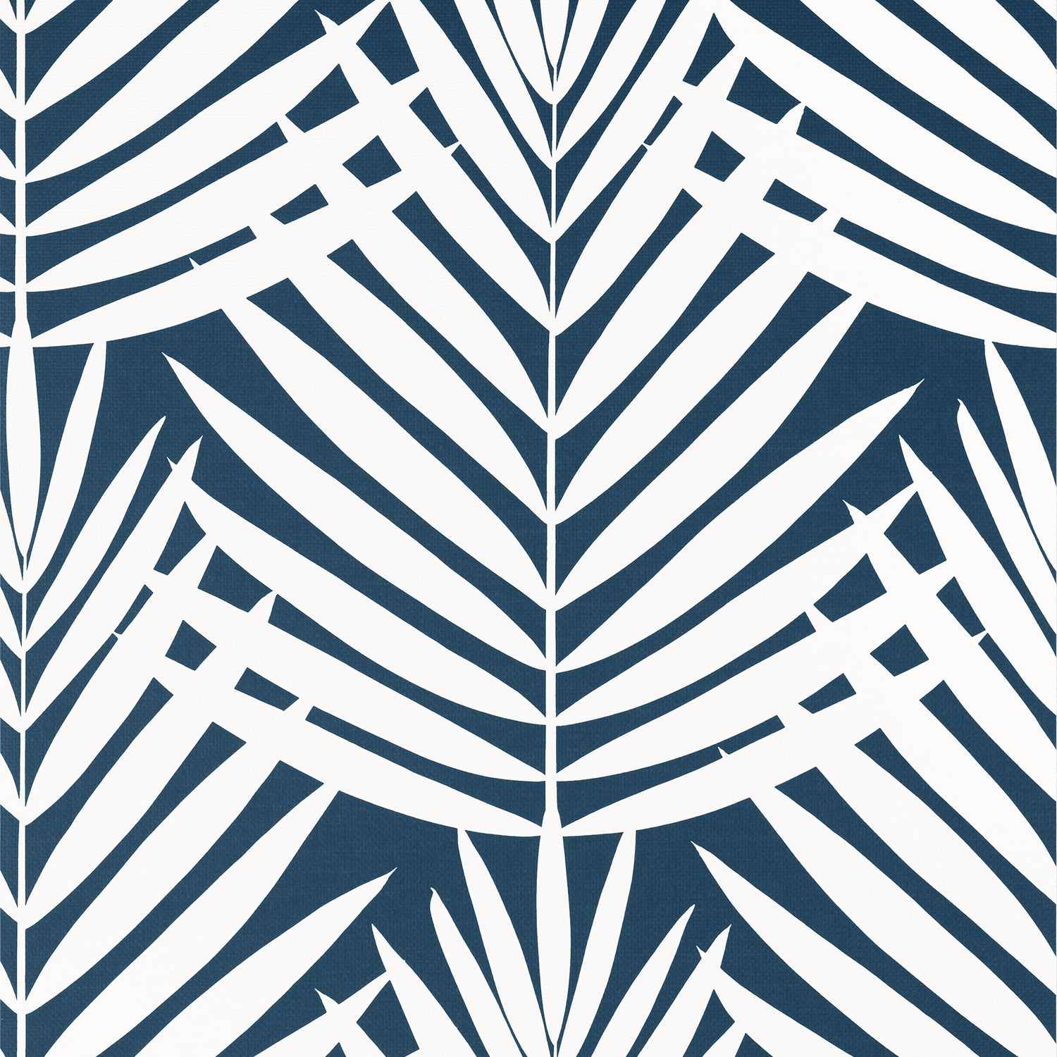 Croatia wallpaper in navy color - pattern number T13932 - by Thibaut in the Palm Grove collection