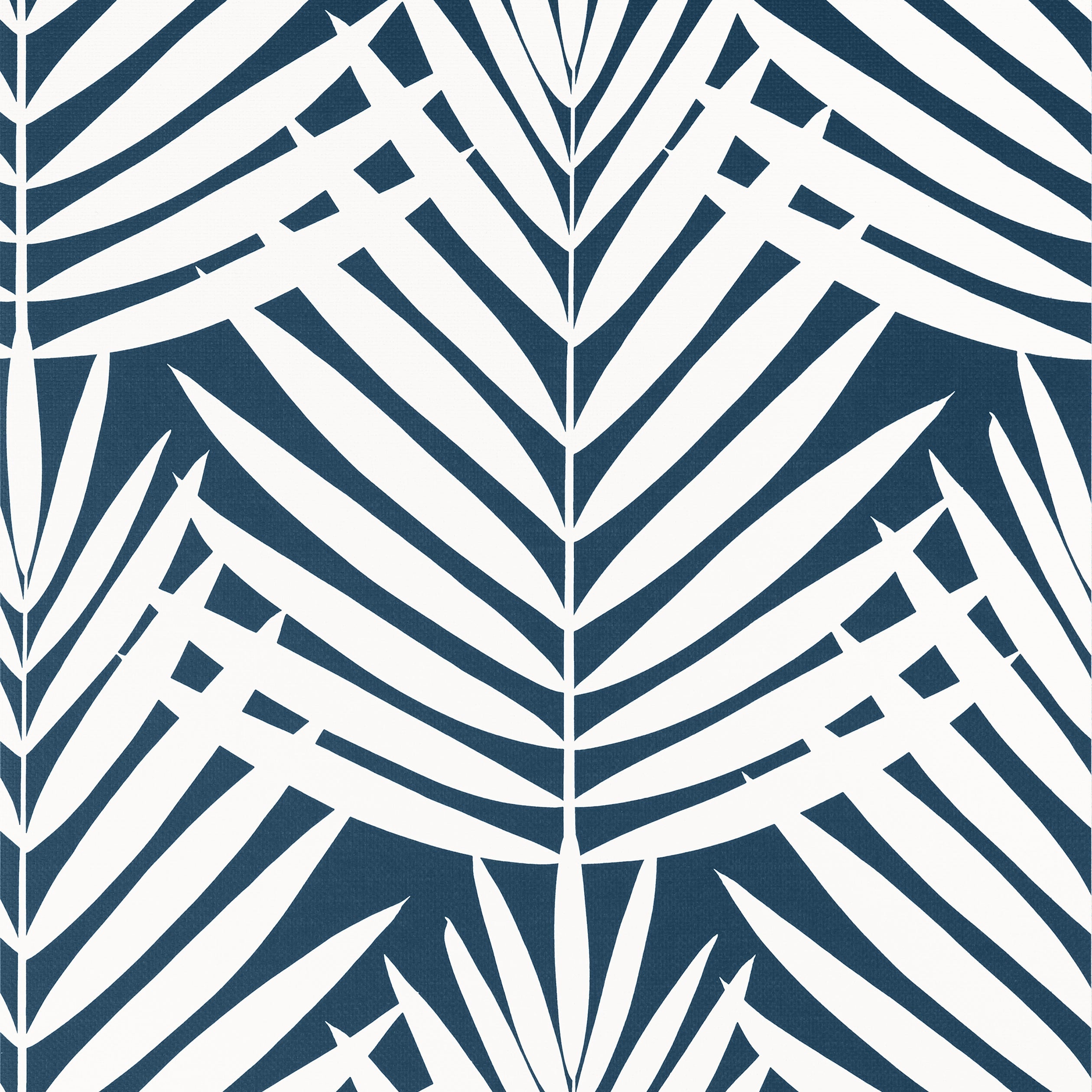 Croatia wallpaper in navy color - pattern number T13932 - by Thibaut in the Palm Grove collection