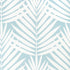Croatia wallpaper in spa blue color - pattern number T13936 - by Thibaut in the Palm Grove collection