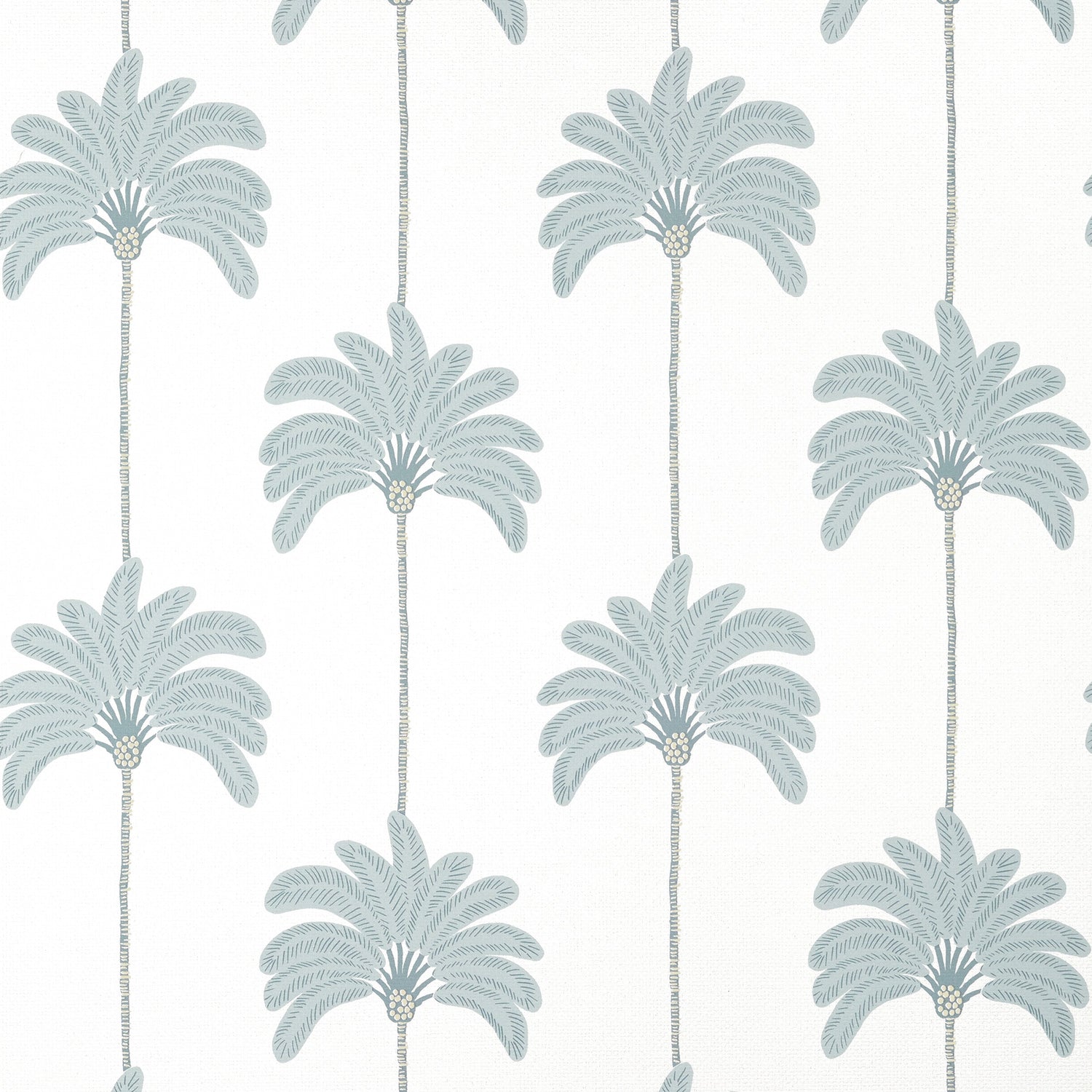 Sunset Boulevard wallpaper in spa blue color - pattern number T13943 - by Thibaut in the Palm Grove collection