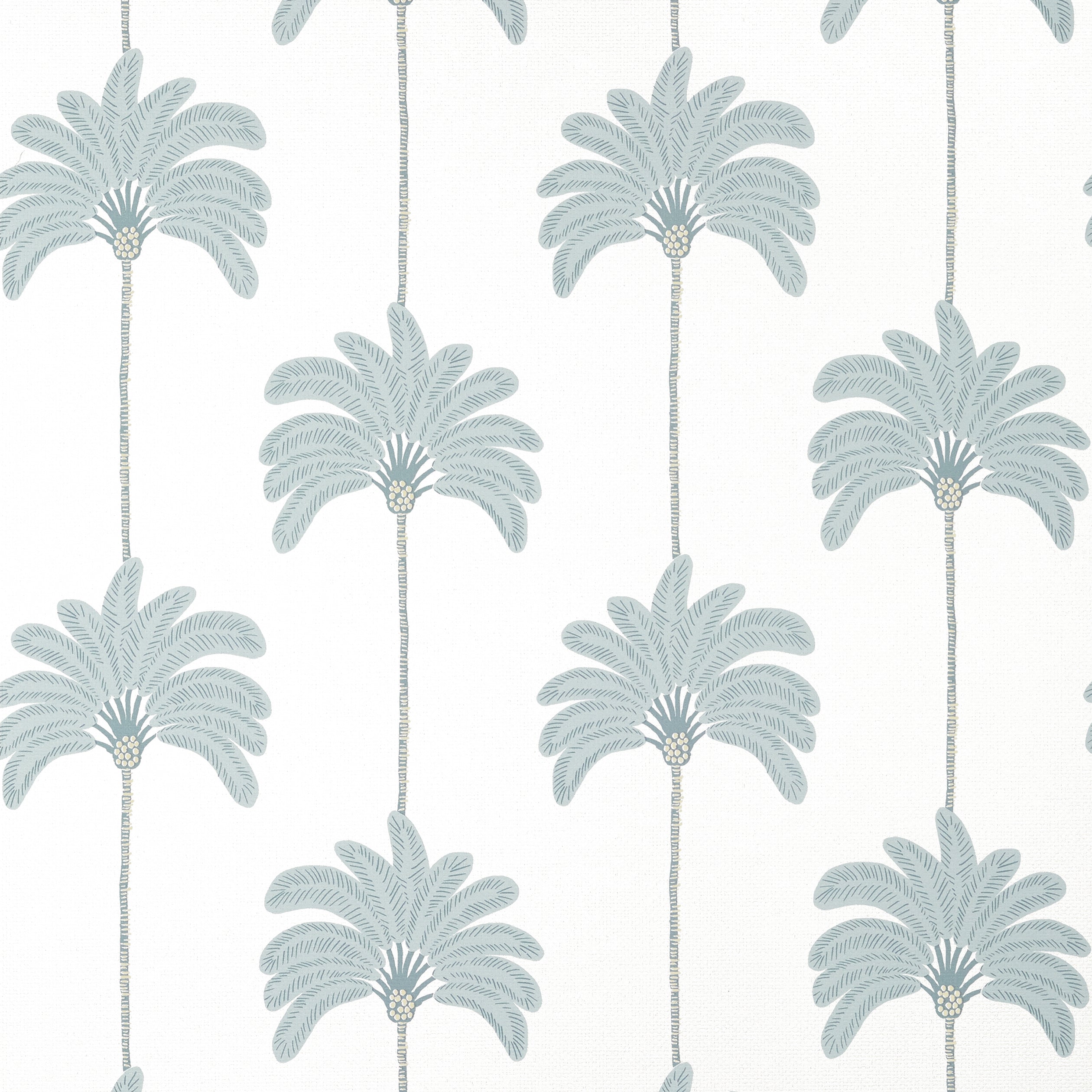 Sunset Boulevard wallpaper in spa blue color - pattern number T13943 - by Thibaut in the Palm Grove collection