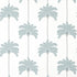 Sunset Boulevard wallpaper in spa blue color - pattern number T13943 - by Thibaut in the Palm Grove collection