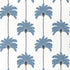 Sunset Boulevard wallpaper in blue color - pattern number T13944 - by Thibaut in the Palm Grove collection