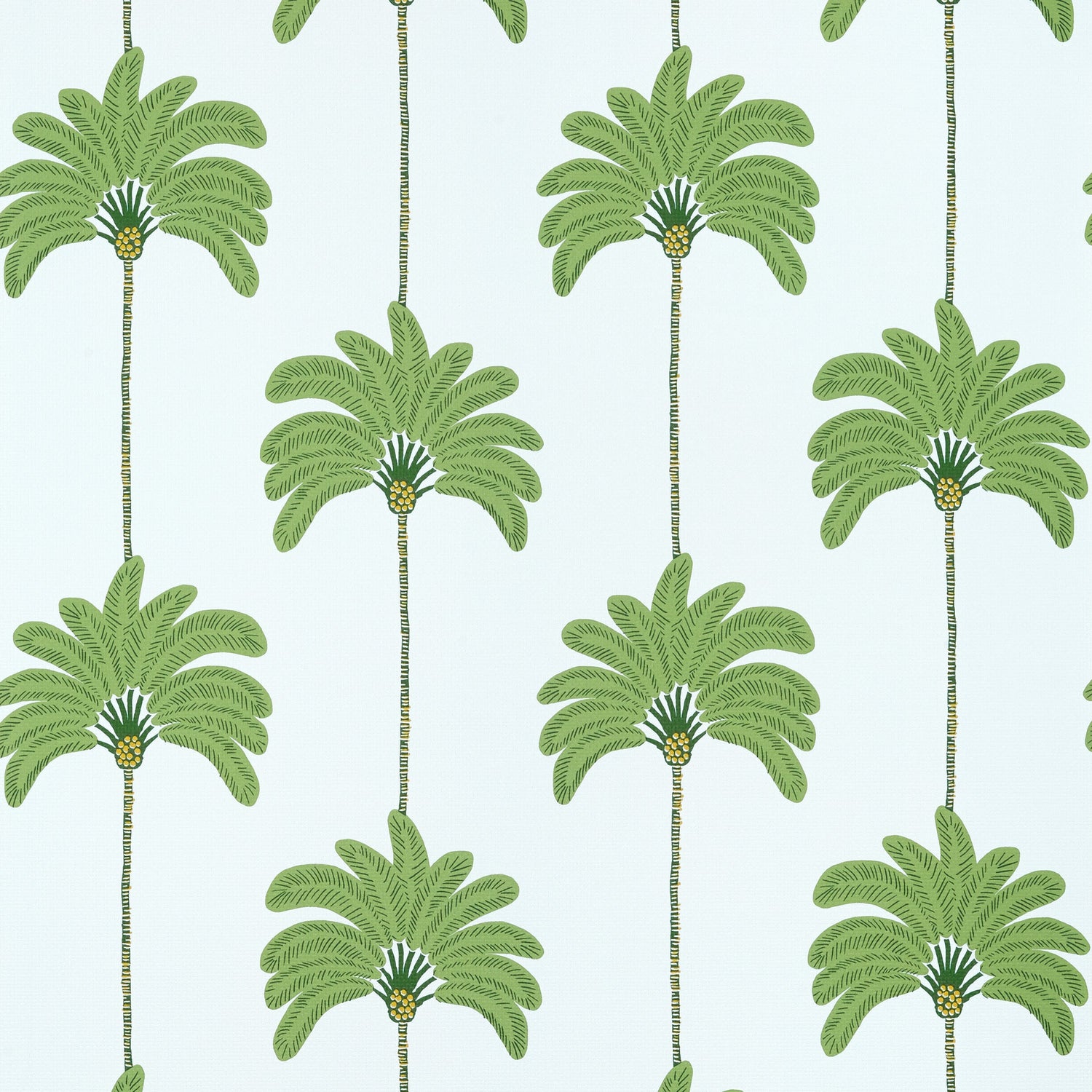 Sunset Boulevard wallpaper in green and blue color - pattern number T13946 - by Thibaut in the Palm Grove collection