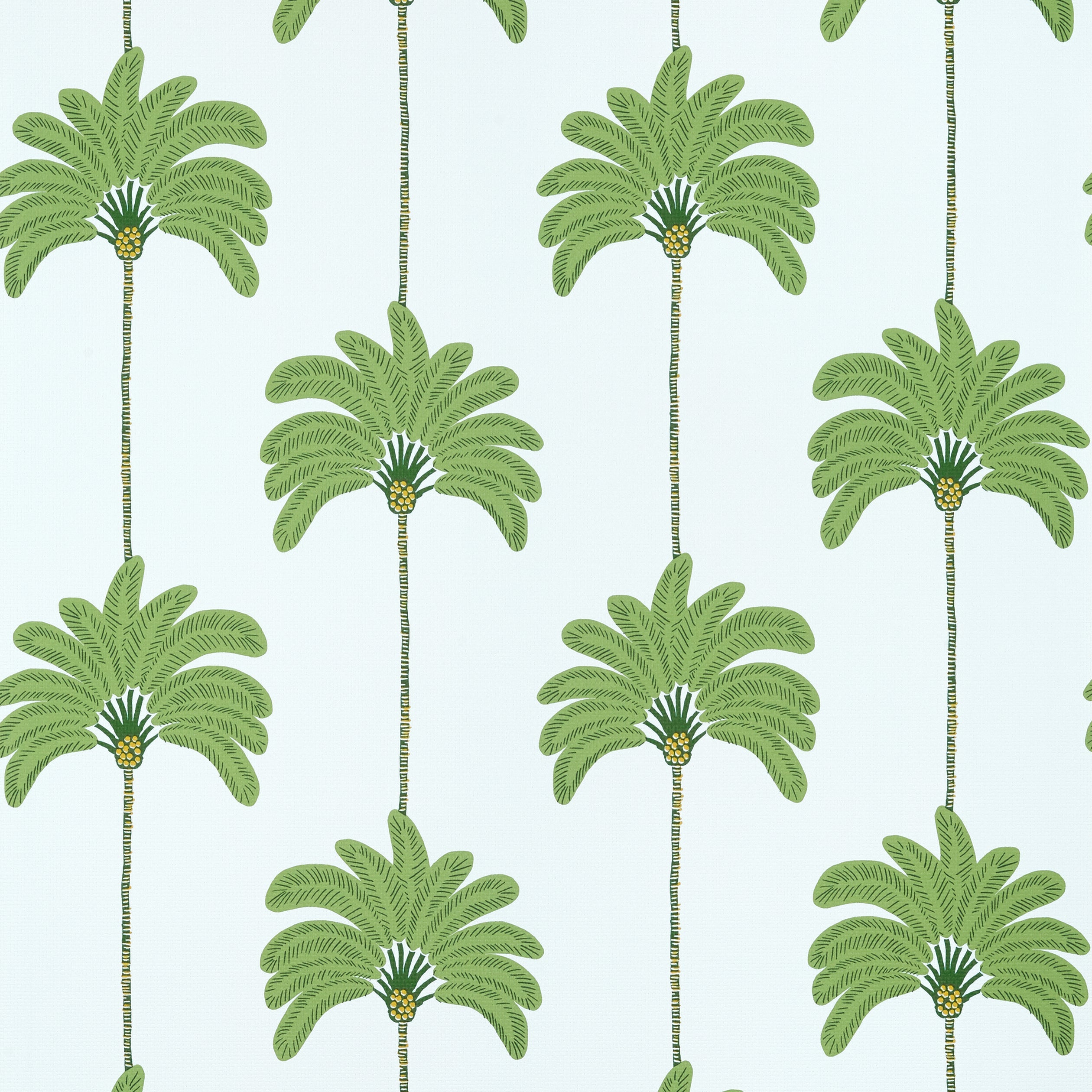 Sunset Boulevard wallpaper in green and blue color - pattern number T13946 - by Thibaut in the Palm Grove collection