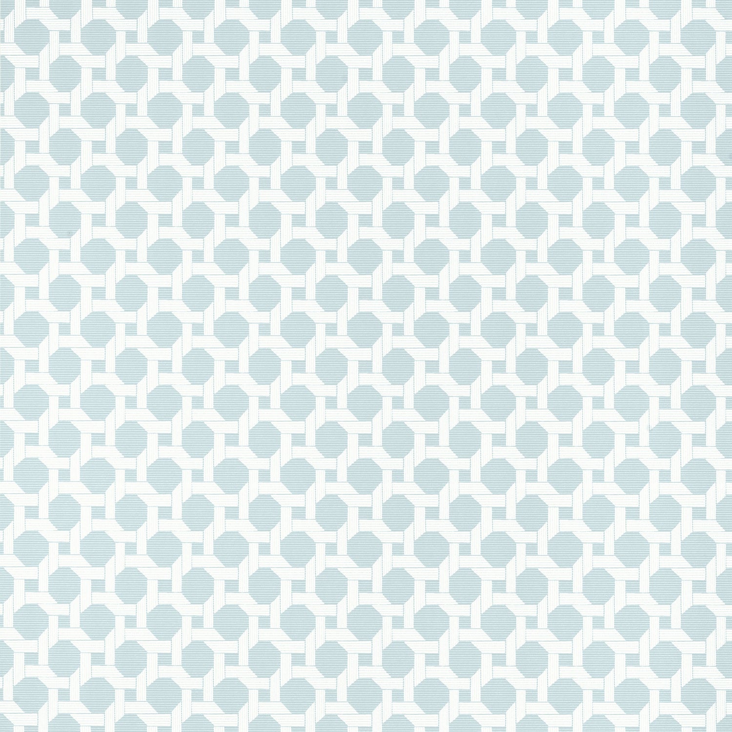 Charter wallpaper in spa blue color - pattern number T13960 - by Thibaut in the Palm Grove collection