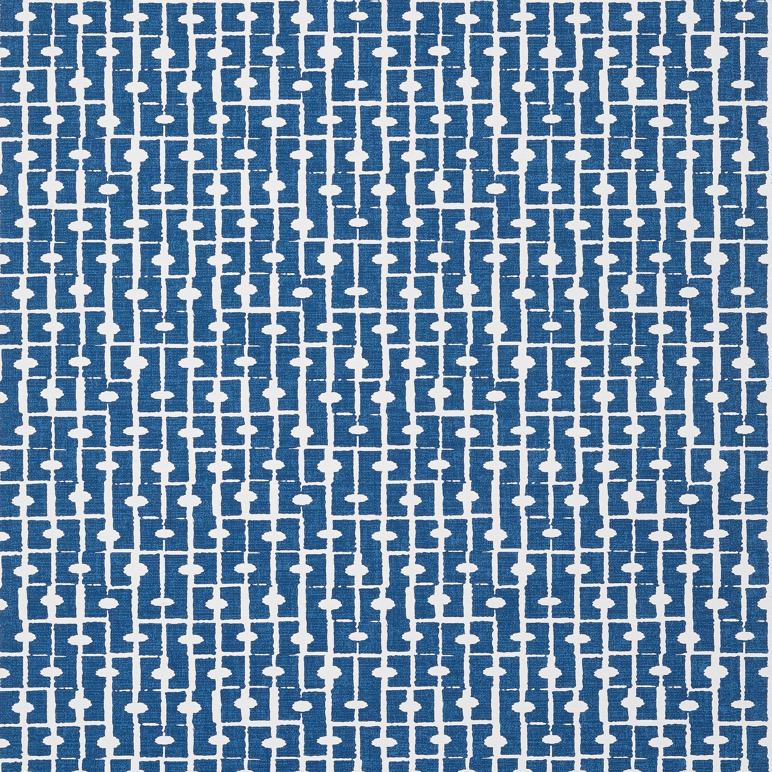 Haven fabric in navy color - pattern number T14310 - by Thibaut in the Canopy collection