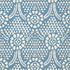 Chamomile fabric in blue and white color - pattern number T14314 - by Thibaut in the Canopy collection