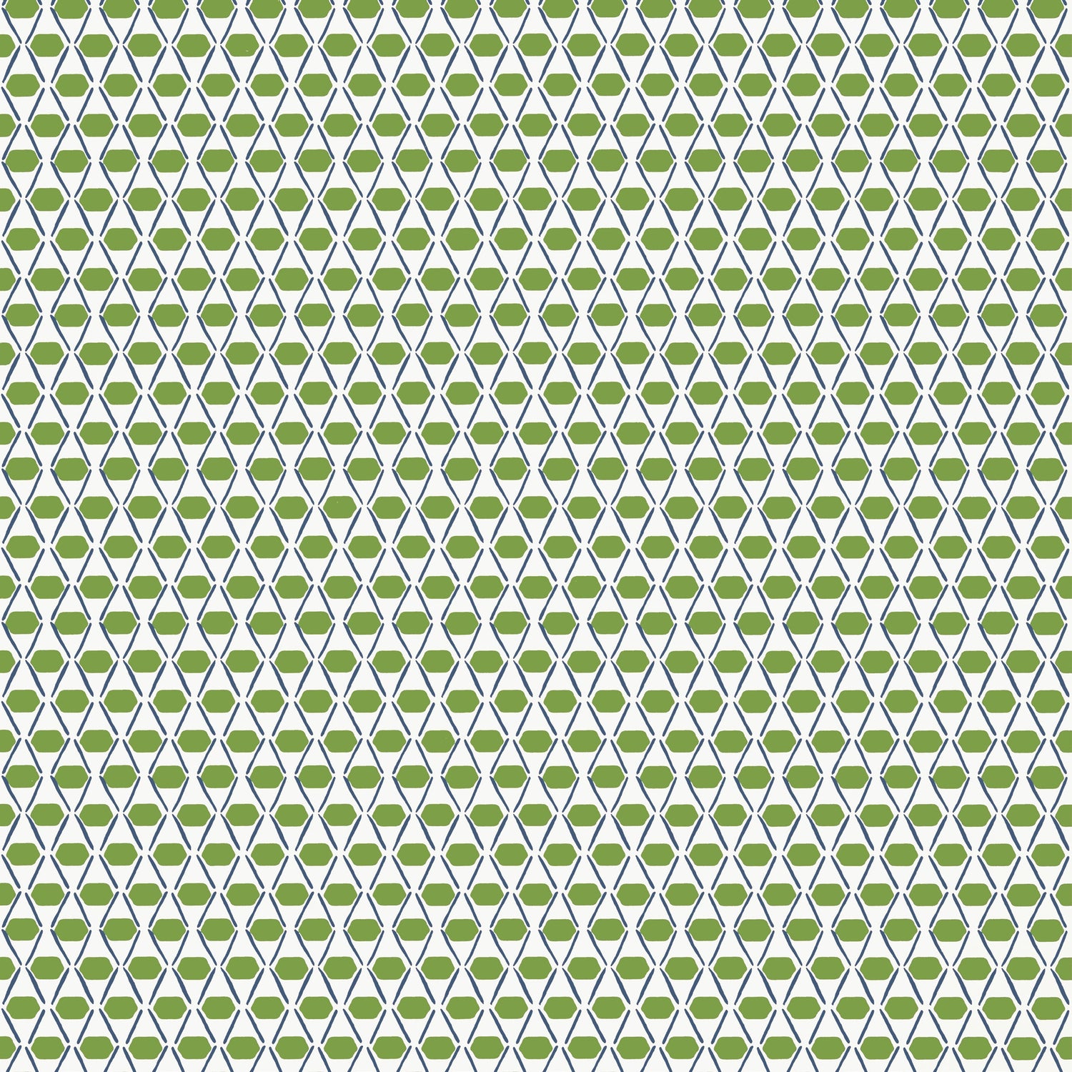 Denver fabric in green and blue color - pattern number T14327 - by Thibaut in the Canopy collection