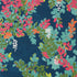 Central Park wallpaper in navy and pink color - pattern number T14331 - by Thibaut in the Canopy collection