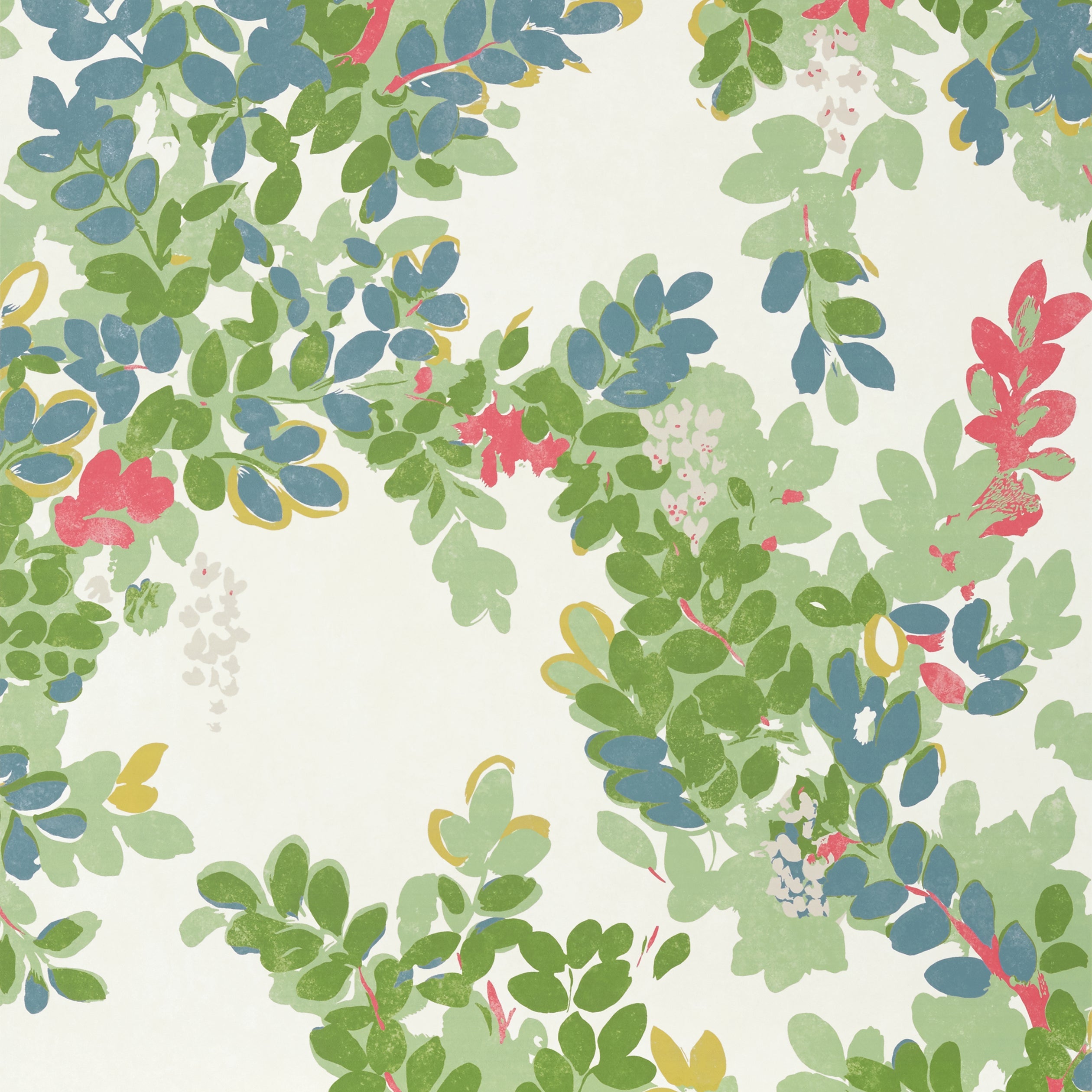 Central Park wallpaper in green color - pattern number T14333 - by Thibaut in the Canopy collection