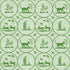 Dooley wallpaper in green color - pattern number T14351 - by Thibaut in the Canopy collection