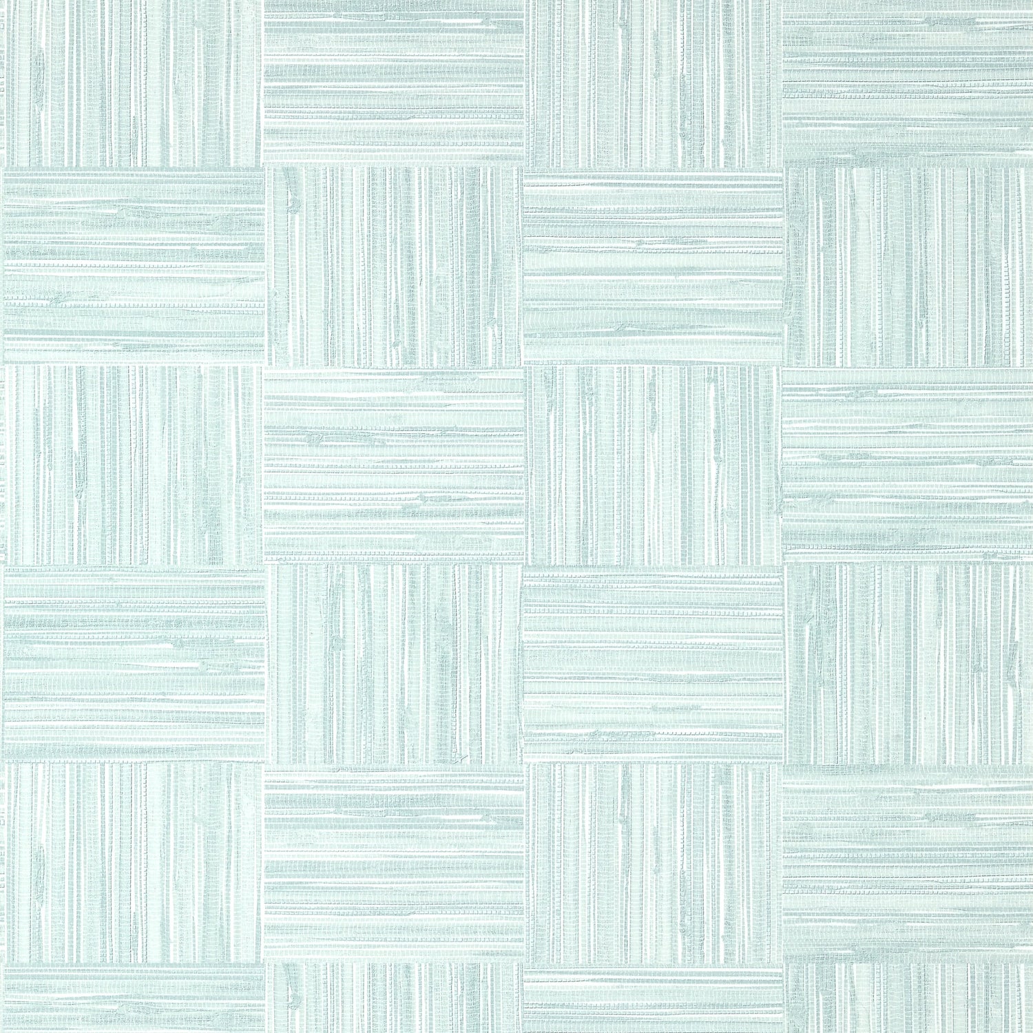 Bayshore Basket wallpaper in robins egg color - pattern number T14591 - by Thibaut in the Texture Resource Volume 8 collection