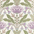 Lotus Wallpaper in Lilac and Green color - pattern number T14608 - by Thibaut in the Fairhaven collection