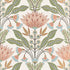 Lotus Wallpaper in Apricot color - pattern number T14609 - by Thibaut in the Fairhaven collection