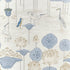 Malea Wallpaper in Blue and Beige color - pattern number T14636 - by Thibaut in the Fairhaven collection