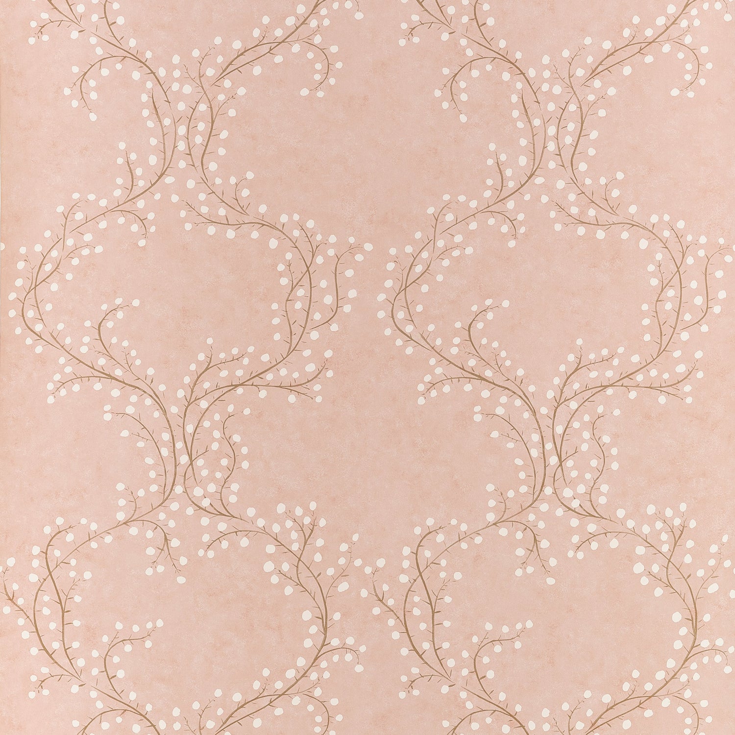 Markle Trail Wallpaper in Soft Peach color - pattern number T14643 - by Thibaut in the Fairhaven collection