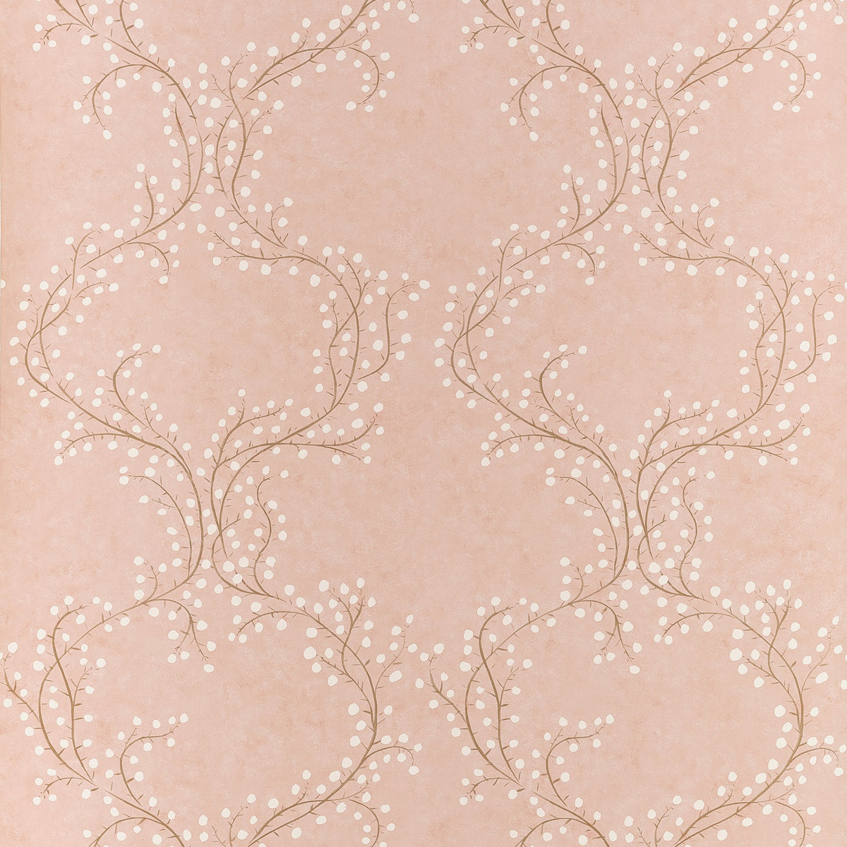 Markle Trail Wallpaper in Soft Peach color - pattern number T14643 - by Thibaut in the Fairhaven collection