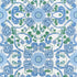 Margaux Wallpaper in Blue and Green color - pattern number T14644 - by Thibaut in the Fairhaven collection