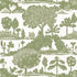 La Foret Wallpaper in Sage color - pattern number T14651 - by Thibaut in the Fairhaven collection