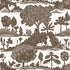 La Foret Wallpaper in Brown color - pattern number T14653 - by Thibaut in the Fairhaven collection