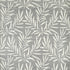 Summer Leaves fabric in charcoal color - pattern number T15801 - by Thibaut in the Islander collection