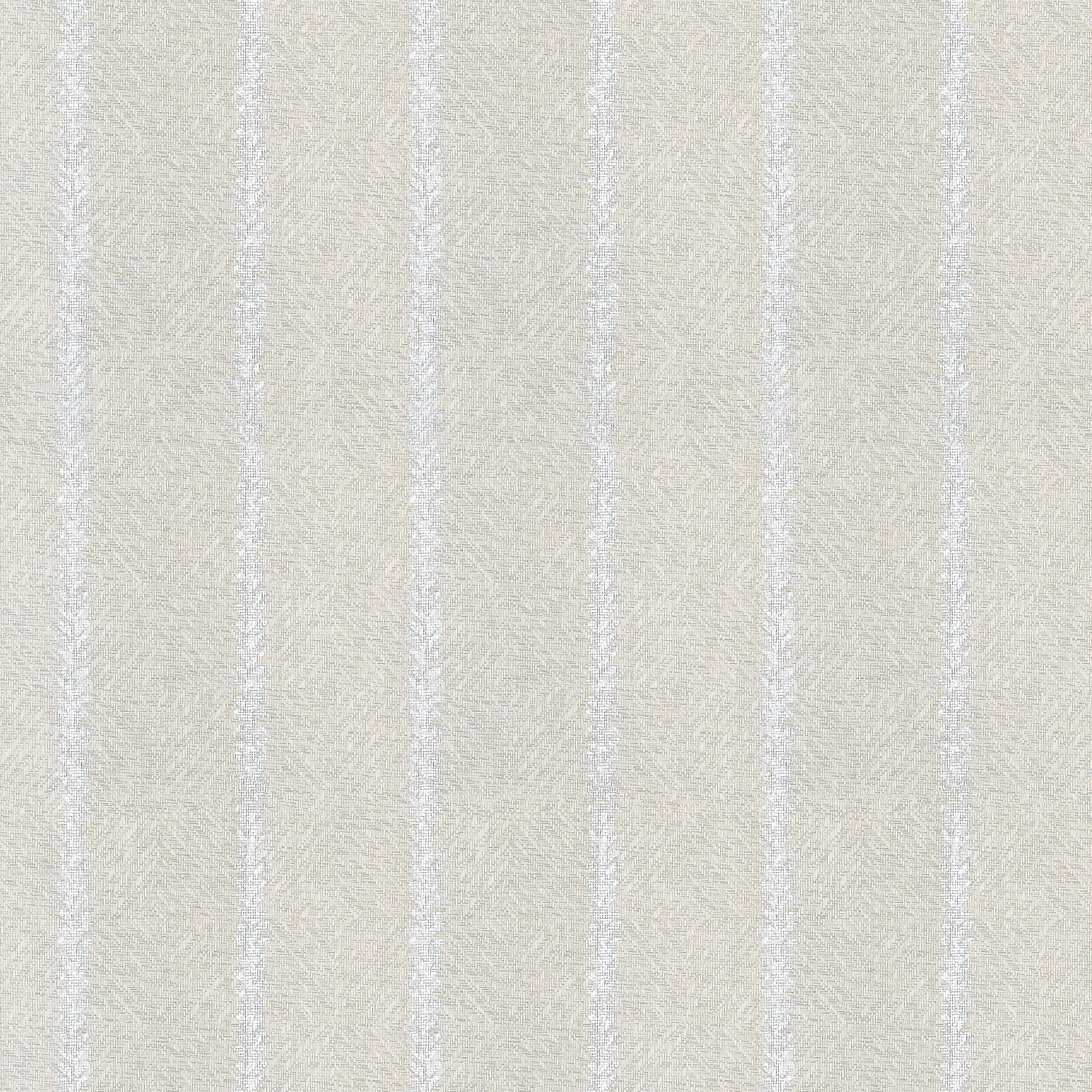 Barrier Weave fabric in metallic silver on soft grey color - pattern number T15809 - by Thibaut in the Islander collection