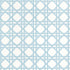 Canary Trellis fabric in light blue color - pattern number T15815 - by Thibaut in the Islander collection