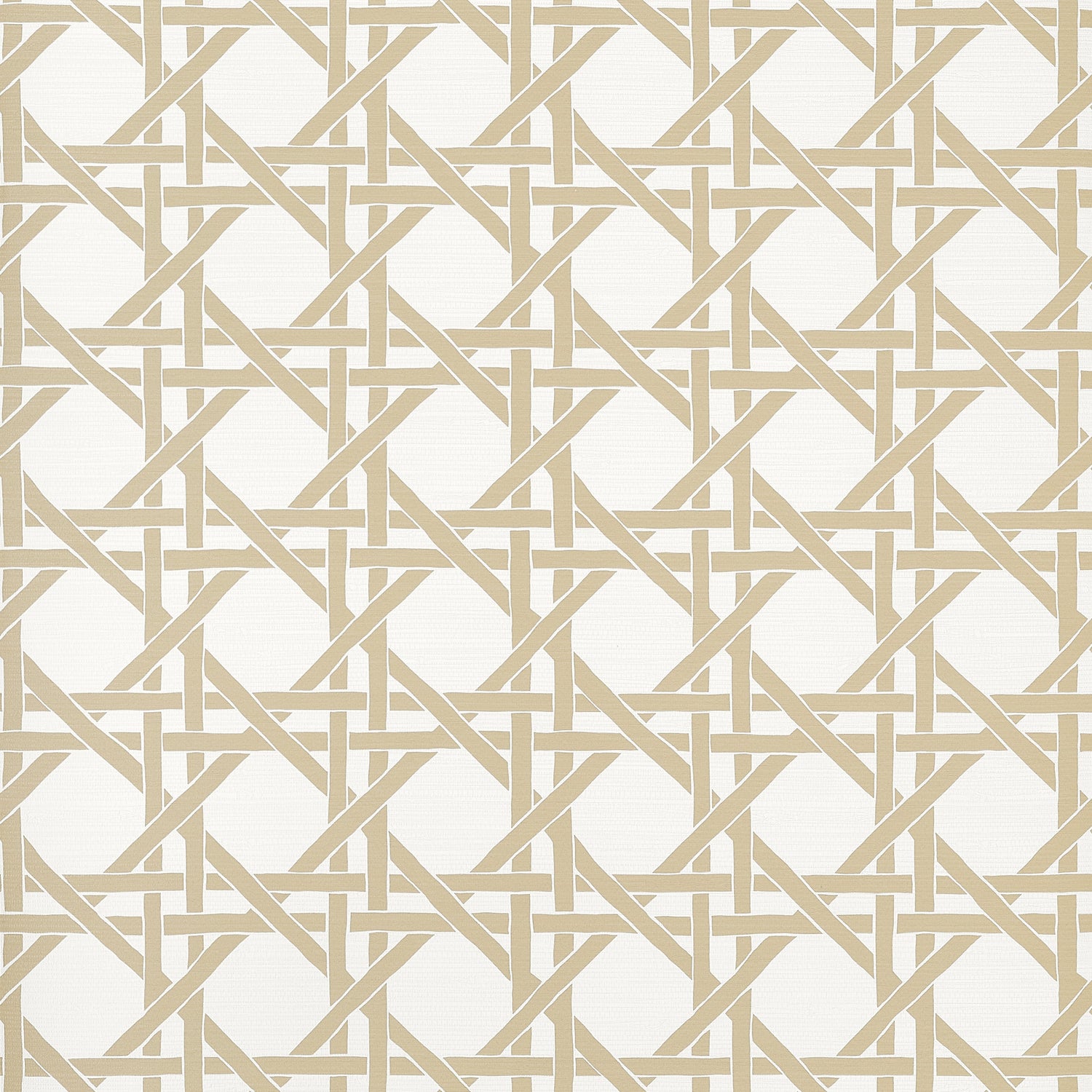 Canary Trellis fabric in beige color - pattern number T15817 - by Thibaut in the Islander collection