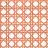 Canary Trellis fabric in coral color - pattern number T15818 - by Thibaut in the Islander collection