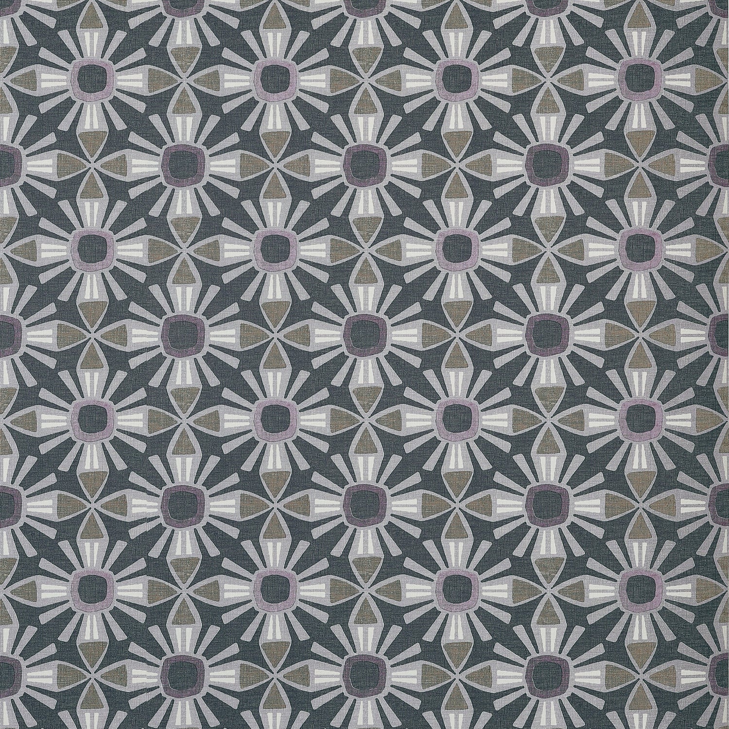 Kona wallpaper in black color - pattern number T15828 - by Thibaut in the Islander collection