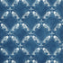 Santorini wallpaper in navy color - pattern number T15834 - by Thibaut in the Islander collection