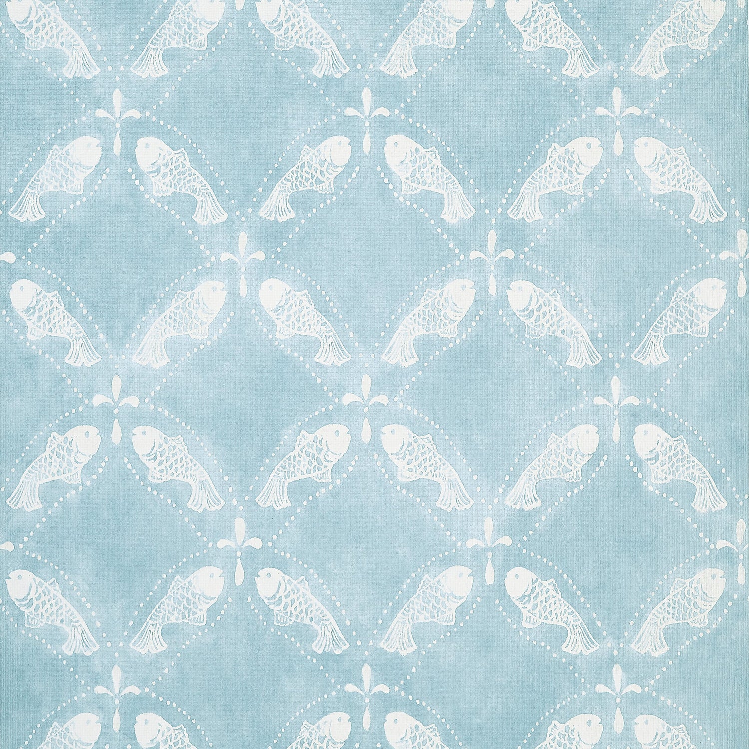 Santorini wallpaper in light blue color - pattern number T15835 - by Thibaut in the Islander collection
