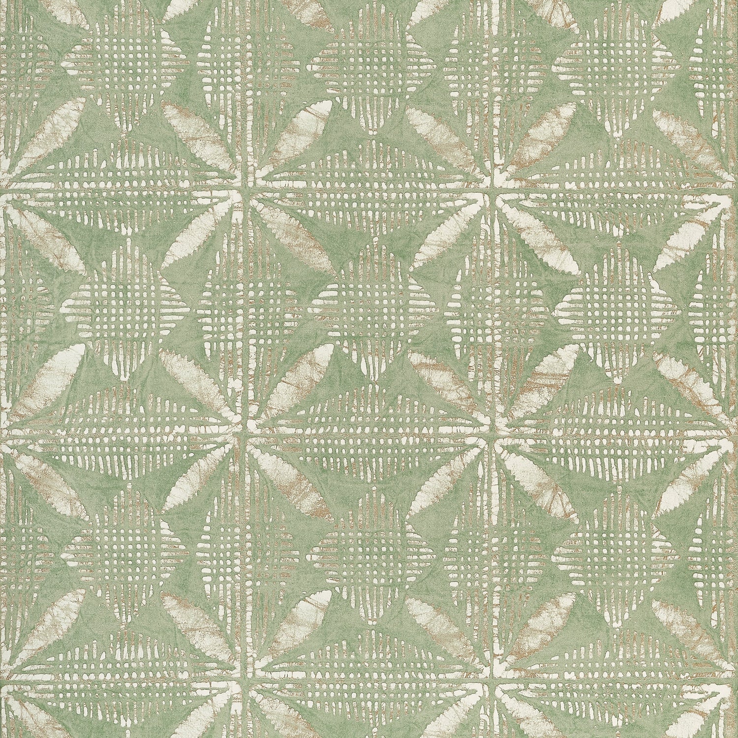 Tortuga Batik wallpaper in willow color - pattern number T15838 - by Thibaut in the Islander collection