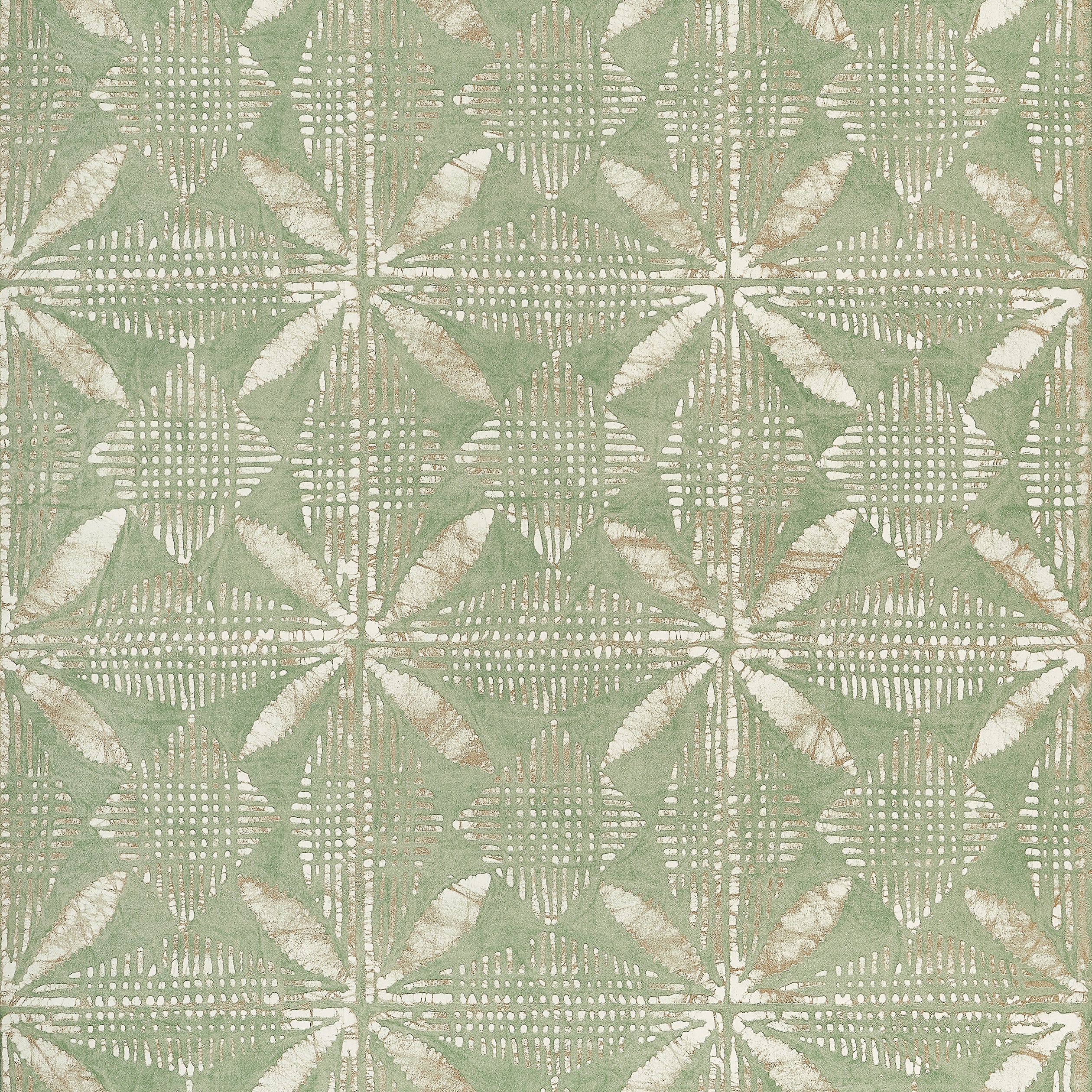 Tortuga Batik wallpaper in willow color - pattern number T15838 - by Thibaut in the Islander collection