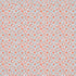 Sand Dollar fabric in coral and blue color - pattern number T15857 - by Thibaut in the Islander collection